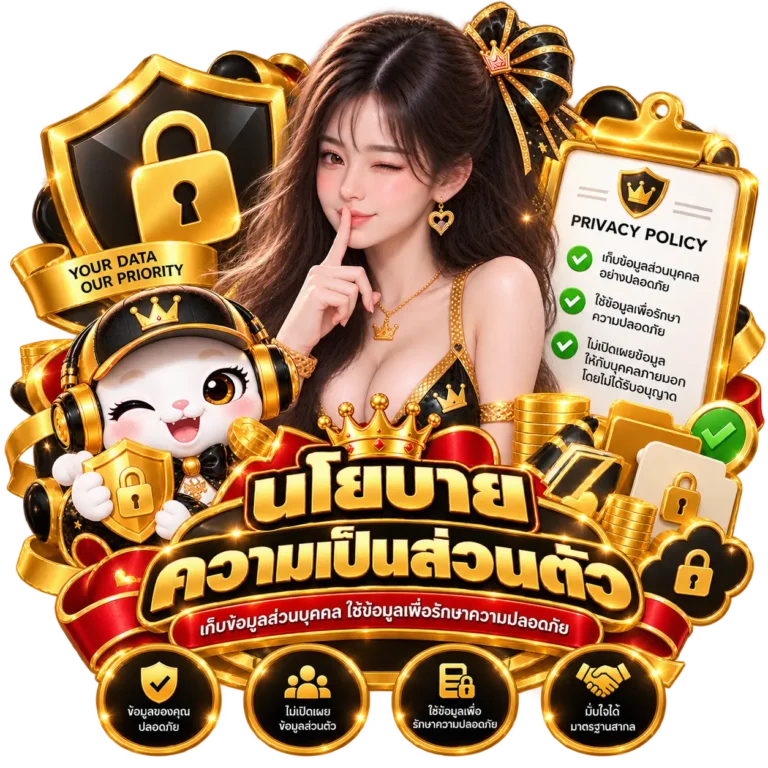 นโยบายความเป็นส่วนตัว เก็บข้อมูลส่วนบุคคล ใช้ข้อมูลเพื่อรักษาความปลอดภัย
